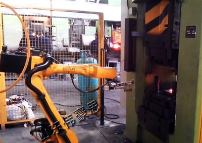 自動(dòng)機(jī)器人機(jī)床上下料視頻 車(chē)床上下料機(jī)械手哪家好